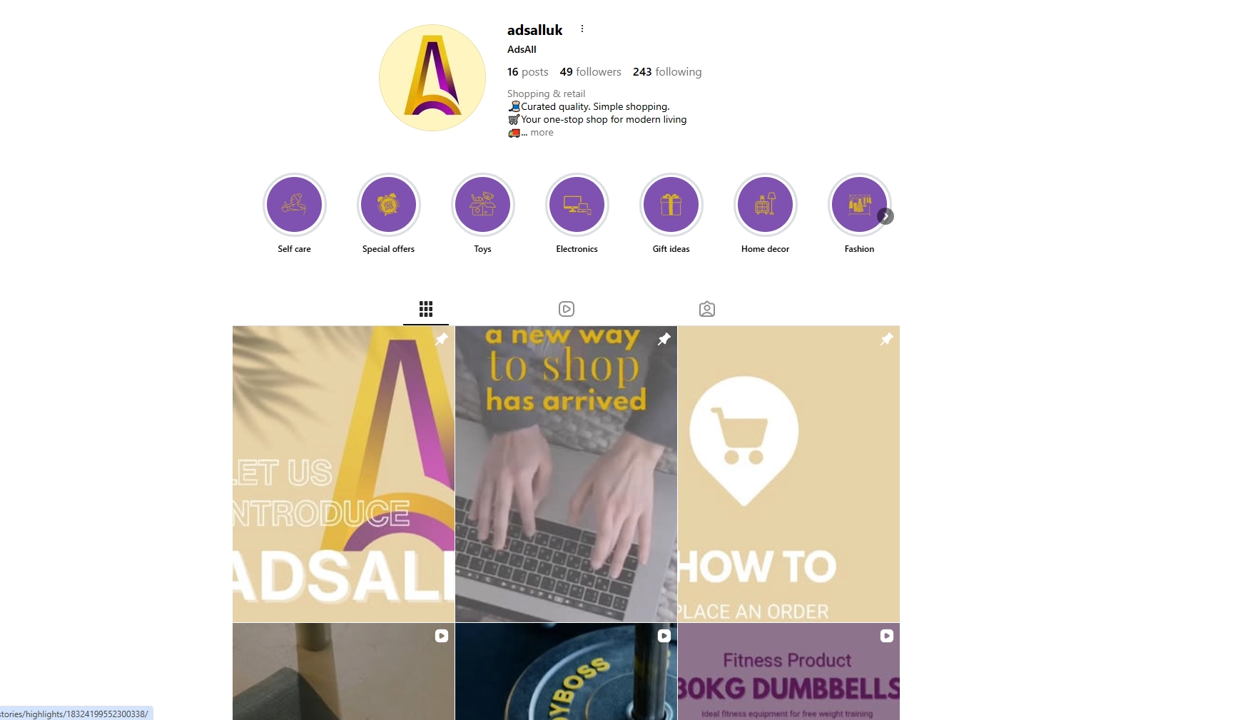 AdsAll UK Social Media Design